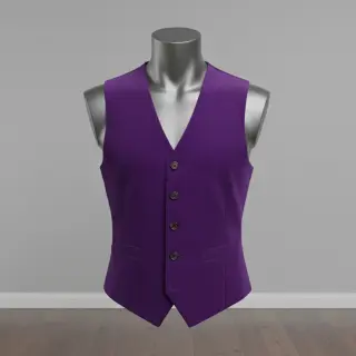 Menčester 6W WASHED STRETCH purple