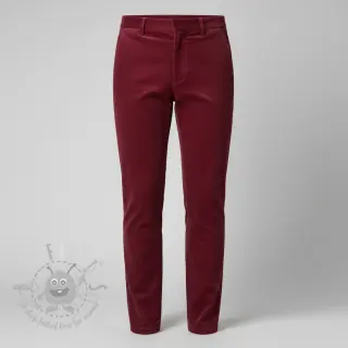 Manchester 6W WASHED STRETCH dark red