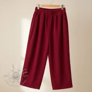 Manchester 6W WASHED STRETCH dark red