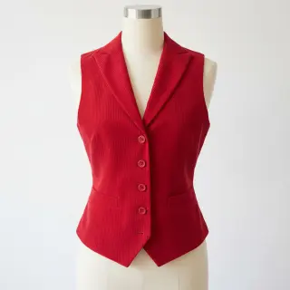 Menčester 6W WASHED STRETCH red