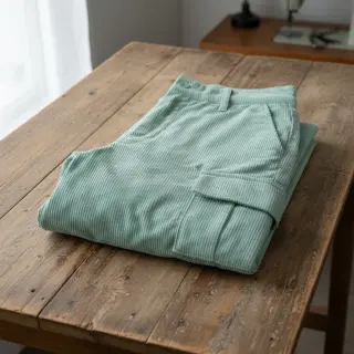 Menčester 6W WASHED STRETCH mint