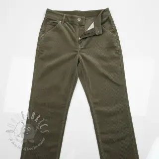Manchester 6W WASHED STRETCH camo green