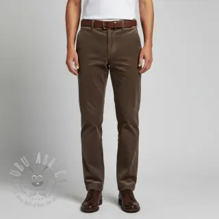 Manchester 6W WASHED STRETCH dark brown