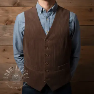 Manchester 6W WASHED STRETCH dark brown