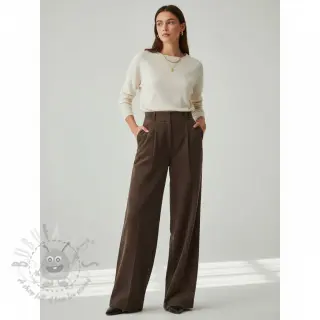 Manchester 6W WASHED STRETCH dark brown