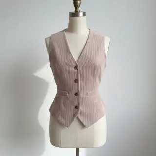 Menčester 6W WASHED STRETCH old pink