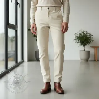 Manchester 6W WASHED STRETCH off white
