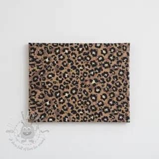 Dekorationstyg Animal skin light brown digital print