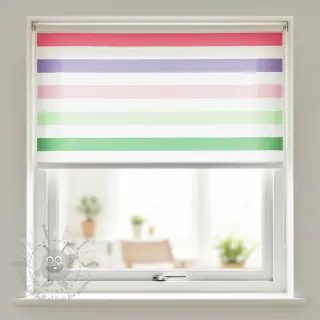 Dekorationstyg Stripes multicolour design C
