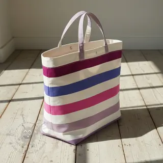 Dekorationstyg Stripes multicolour design A