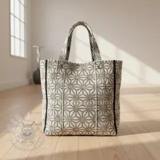 Dekorationstyg jacquard Bong ecru