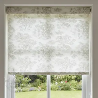 Dekorationstyg jacquard MACASSAR alover lin
