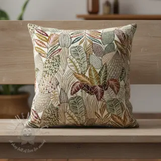Dekorationstyg jacquard Egypte blanc