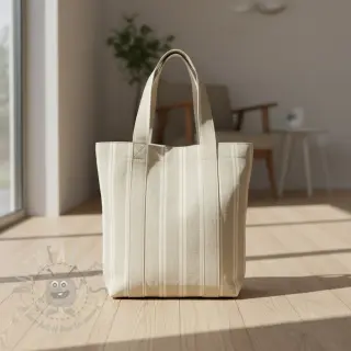 Dekorationstyg jacquard LINEN LOOK Etretat lin