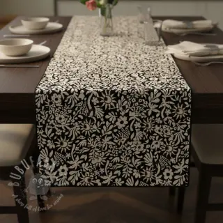 Dekorationstyg jacquard Sunlight noir