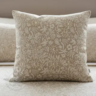 Dekorationstyg jacquard Sunlight lin