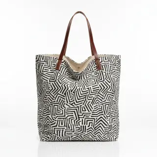 Dekoračná látka jacquard Mesopotamie allover graphite