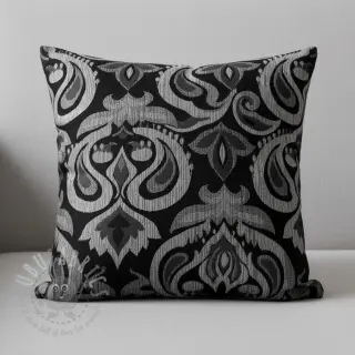 Dekorationstyg jacquard Baccara argent