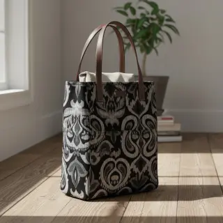 Dekoračná látka jacquard Baccara argent