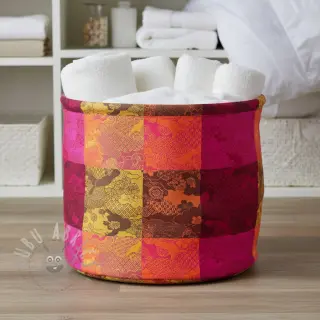 Dekorationstyg FRENCH TABLE CLOTH JACQUARD Niwa allover harissa