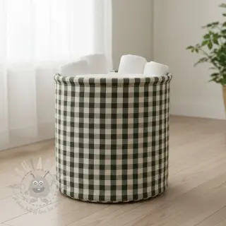 Dekorationstyg Celestin LUREX kaki