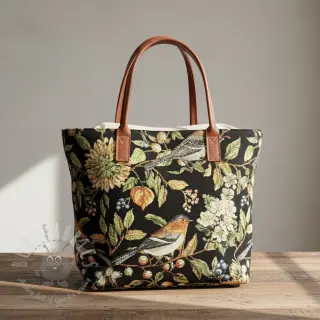 Dekorationstyg GOBELIN PREMIUM Paradise Bird Flora