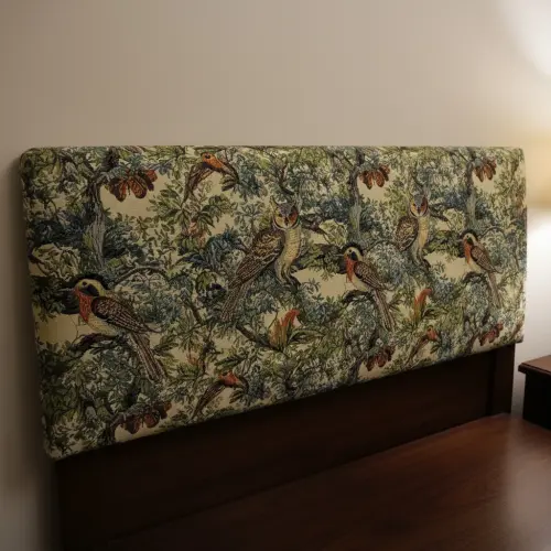 Dekoračná látka GOBELIN PREMIUM Bird Heritage Forest
