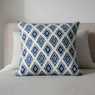 Dekoračná látka premium Rhombus navy
