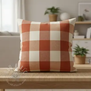 Dekorationstyg BIG Celestine terracotta