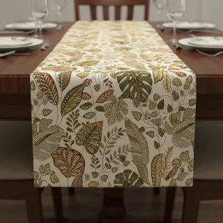 Dekoračná látka jacquard Euphoria blanc kaki