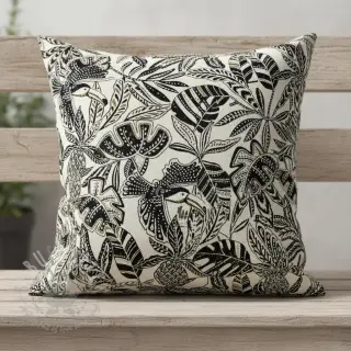 Dekorationstyg jacquard Fortuna blanc