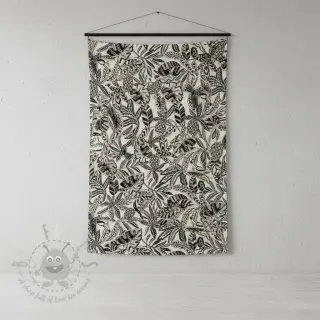 Dekorationstyg jacquard Fortuna blanc