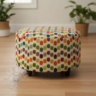 Dekorationstyg GOBELIN PREMIUM Graphic Dots Wave