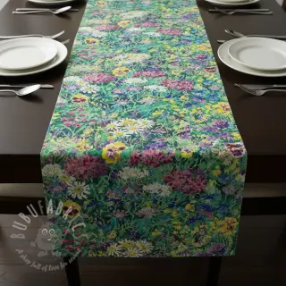 Dekorationstyg premium Spring Flower Garden digital print