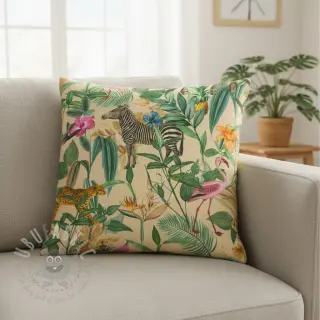 Dekorationstyg premium Tropical Jungle Dream digital print