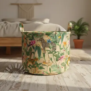 Dekorationstyg premium Tropical Jungle Dream digital print