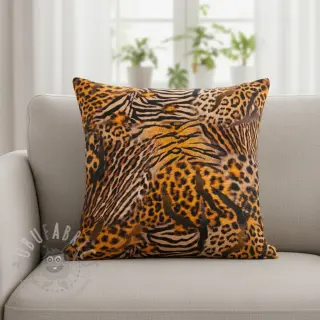 Dekorationstyg premium Animal Skin Mix digital print