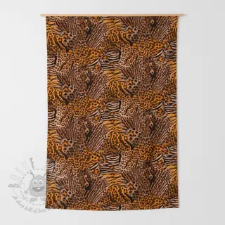 Dekorationstyg premium Animal Skin Mix digital print