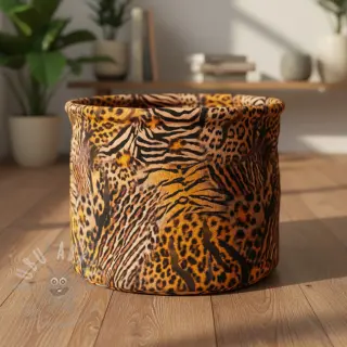 Dekorationstyg premium Animal Skin Mix digital print
