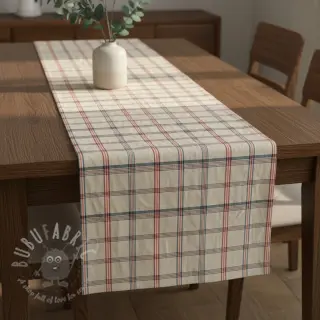 Dekorationstyg Tartan carreau multico