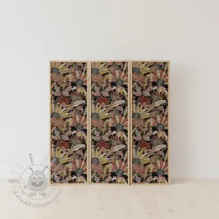 Dekorationstyg jacquard Mayorque noir