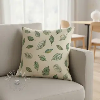 Dekorationstyg Handpainted Leaf Art digital print