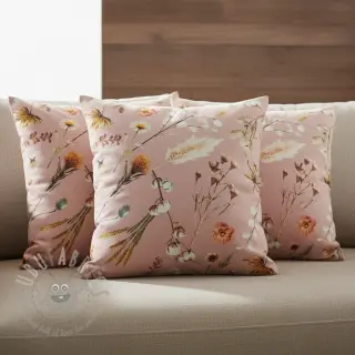 Dekorationstyg Dried Flower Romance digital print