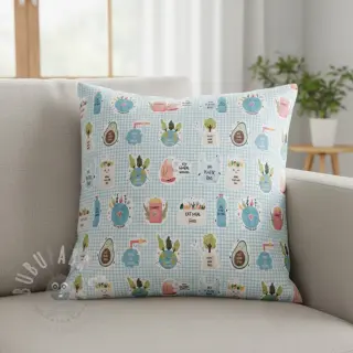 Dekorationstyg Eco digital print