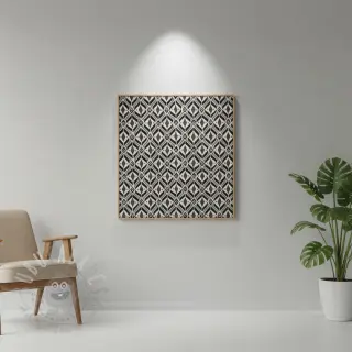 Dekorationstyg jacquard MOANA allover taupe