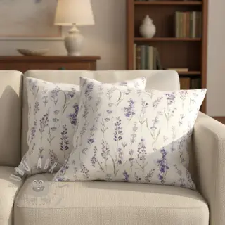 Dekorationstyg premium Watercolour lavender field