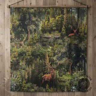 Dekorationstyg Ancient forest digital print