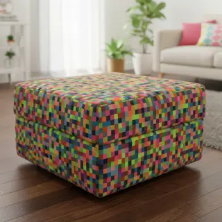 Dekoračná látka jacquard Pixels