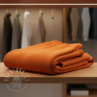 Kardat sweatshirttyg brick