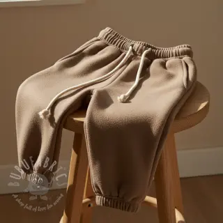 Kardat sweatshirttyg JOGGING sand